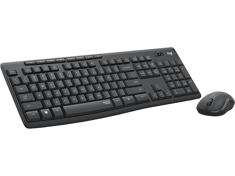Logitech MK295 Bluetooth Inalámbrico 10 m Negro
