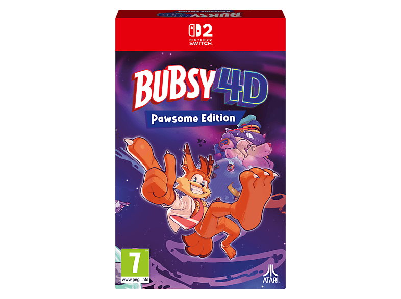Nintendo Switch 2 Bubsy 4D. Pawsome Edition