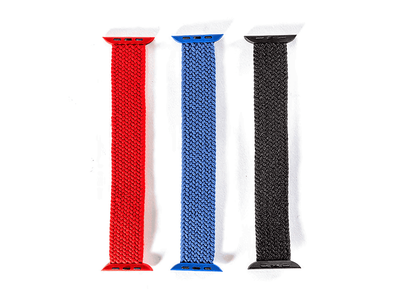 Friendly License Compatible Apple Watch 42/44/45 mm Azul Rojo y Negro