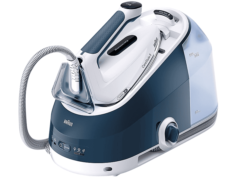Braun CareStyle 5 IS5245BL 2400 W Golpe de vapor 480 g/min 7 bar Suela de Eloxal Ergonómico Azul