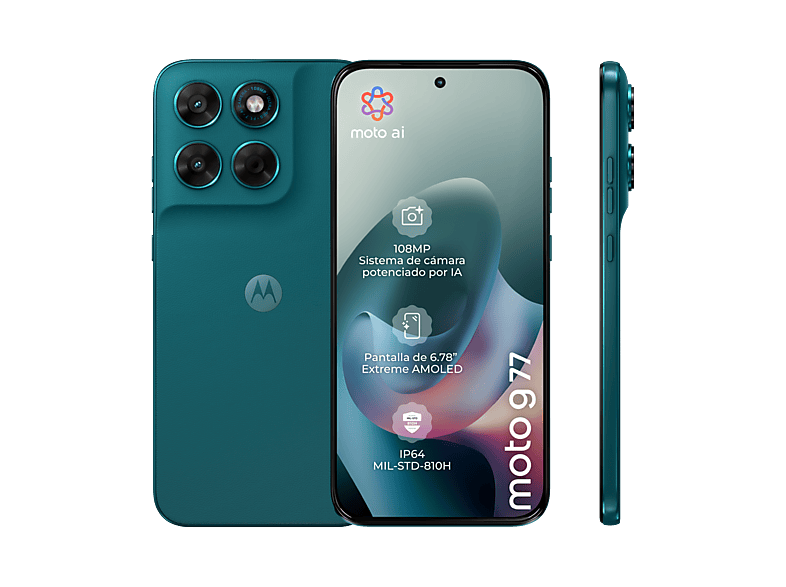 motorola moto g77 PANTONE Shaded Spruce 512GB 8GB RAM 6.8  Extreme AMOLED MediaTek Dimensity 6400 5200 mAh