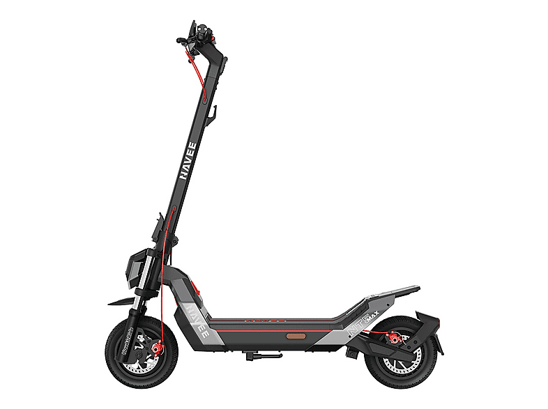 Navee NT5 Max Tipo 2 / VPM Potencia Nominal 700 W Hasta 150 kg Autonomía 85 km 25 km/h Negro/Plateado