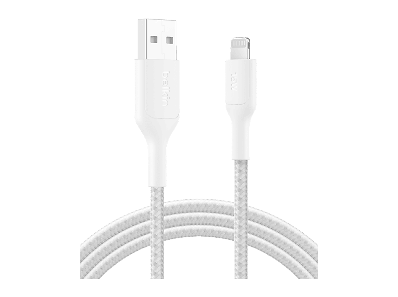 Belkin CAA020 USB-A a Lightning 2m Blanco