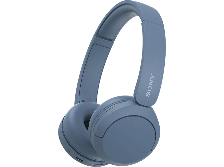 Sony WH-CH520 Bluetooth 50 horas de autonomía Carga rápida 360 Audio Conexión multipunto Cascos estilo diadema Azul