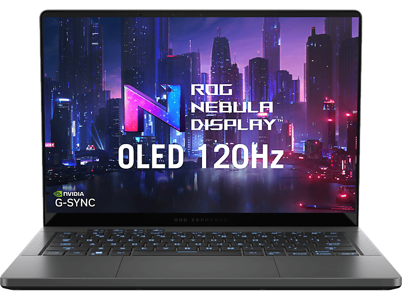 ASUS ROG Zephyrus G14 GA403UV-QS022 14 WQXGA+  Ryzen™ 9 8945HS 32GB RAM 1TB SSD GeForce RTX™ 4060 Sin sistema operativo