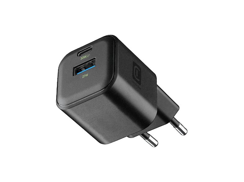 CellularLine Multipower 2 GaN 35 W Carga rápida Universal Negro