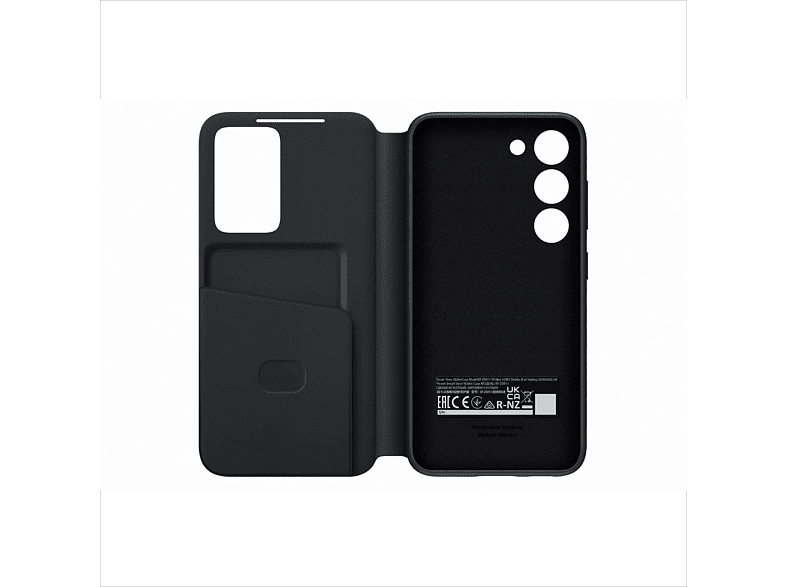 Samsung Para Samsung Galaxy S23 5G Tapa de libro Negro