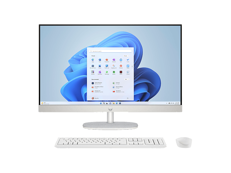 HP 27-cr0121ns 27 Full-HD Intel® Core™ i5-1335U 16GB RAM 512GB SSD Iris® Xᵉ Windows 11 Home Blanco caracola