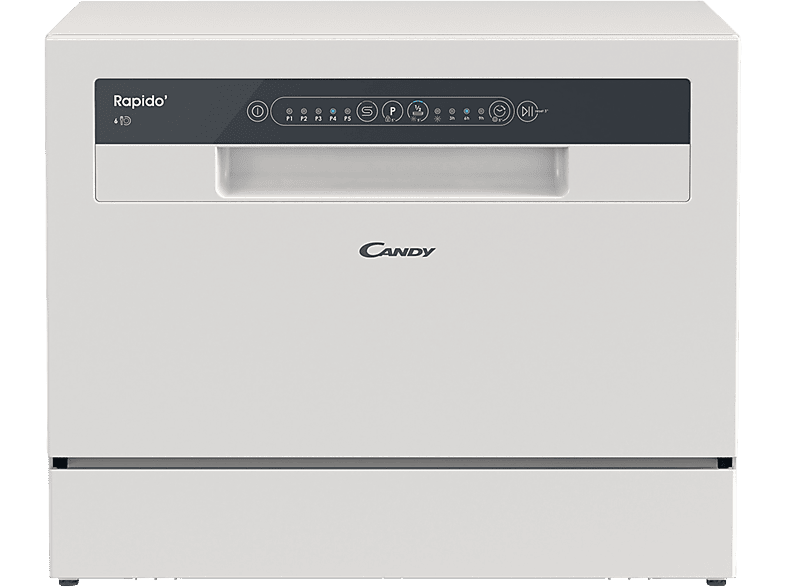 Candy Rapido' CP 6E51LW 6 servicios 5 programas 45 cm Media carga Blanco
