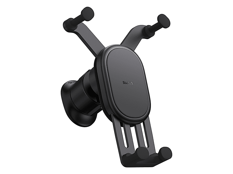 Baseus Gravity Air Universal Para rejilla de aire Brazos metálicos Con revestimiento protector Alta sujeción Negro
