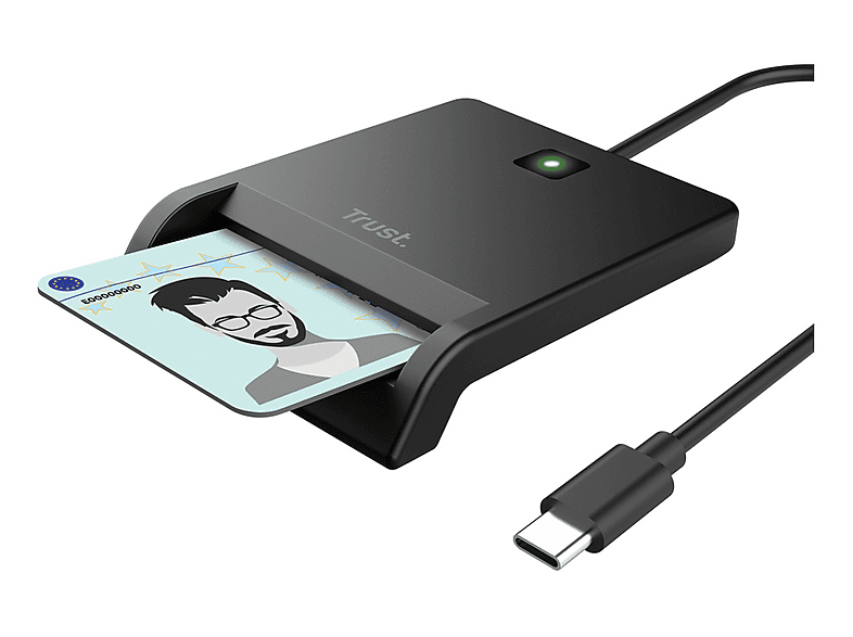 Trust 26253 USB-C Diseño Compacto Negro