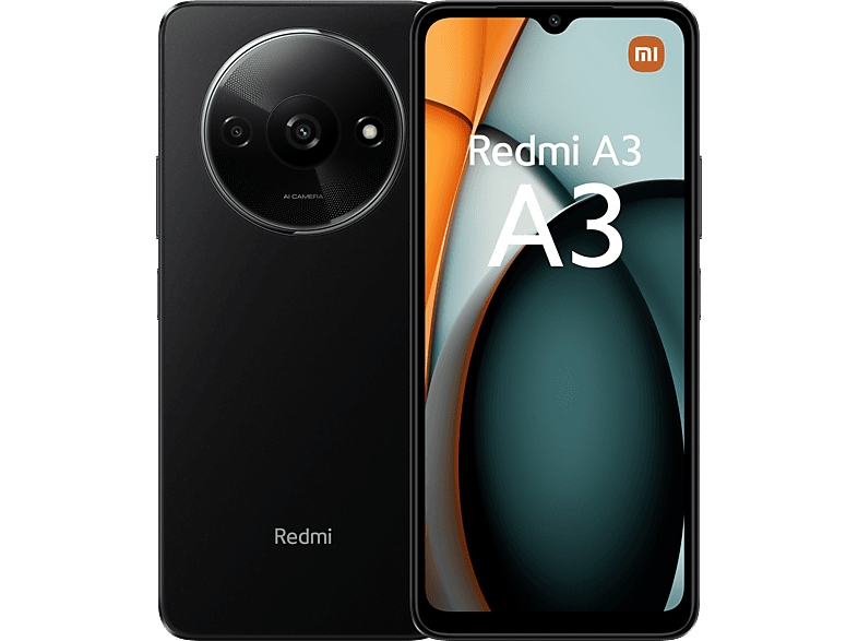 Xiaomi Redmi A3 Negro 128 GB 4 GB RAM 6.71 HD+ MediaTek Helio G36 5000 mAh Android
