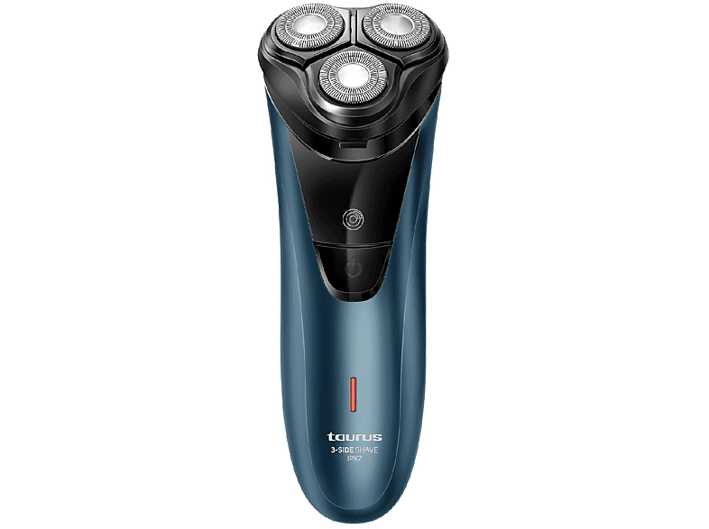 Taurus SHA1201 Afeitadora eléctrica Sin cable Seco o mojado 45 min Cortapatillas Curve Technology Carga USB Ergonómica Inox