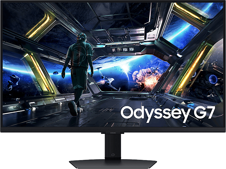Samsung Odyssey G7 SMART LS32DG702EUXEN 32  UHD 4K procesador NQM AI 144 Hz 1 ms IPS FreeSync Premium Altura ajustable Negro
