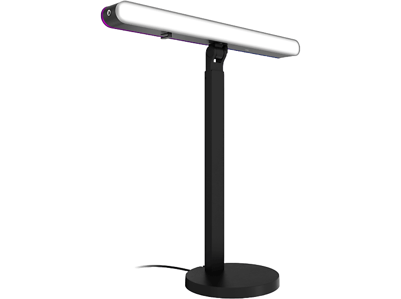 Logitech Litra Beam LX RGB Lightsync Tecnología TrueSoft Temperatura de color brillo y RGB ajustables USB-Bluetooth Dos caras Negro