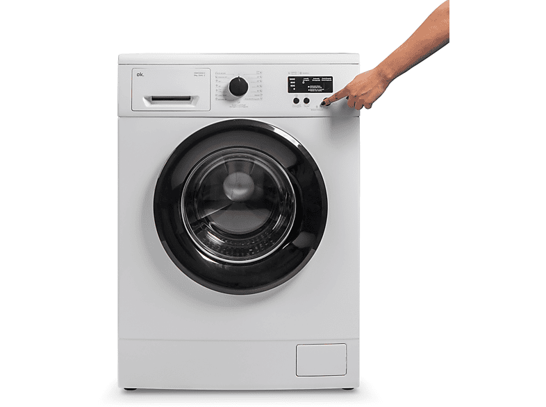 OK OWM 6133 6 kg 15 Programas LCD 1000 rpm 79 dB 2200 W Blanco