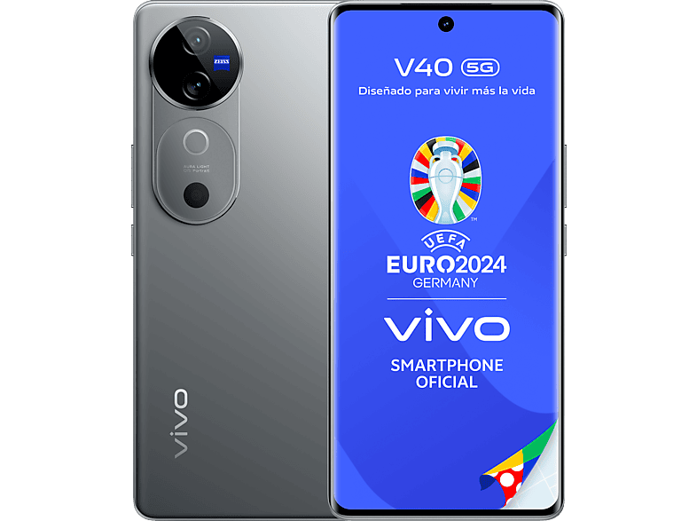 vivo V40 Plata 6.78 AMOLED 512 GB 12 GB RAM Qualcomm Snapdragon® 7Gen3  5500 mAh Android