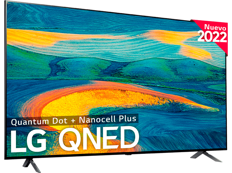 LG 75QNED7S6QA UHD 4K α5 Gen5 AI Processor 4K Smart TV DVB-T2 (H.265) Negro