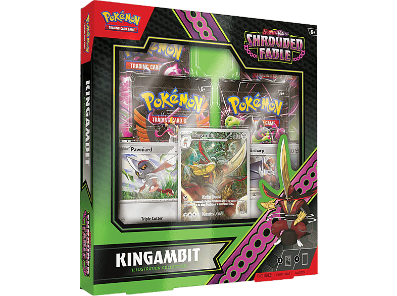 Magicbox Pokémon: Scarlet & Violet 6.5: Shrouded Fable - Colección de ilustraciones raras