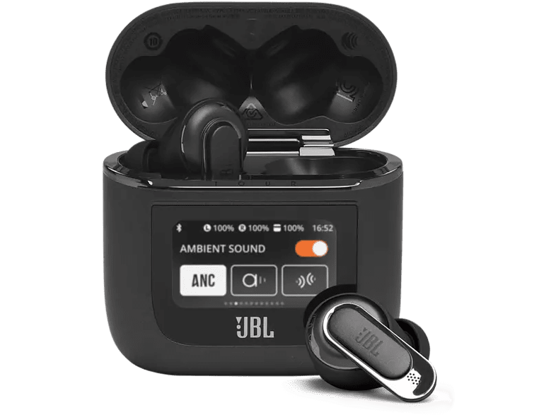 JBL Tour Pro 2 40 h Autonomía Cancelación de ruido adaptativa Negro