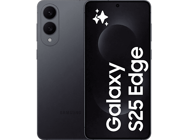 Samsung Galaxy S25 Edge Negro 512 GB 12 GB RAM 6.7 WQHD+ Qualcomm Snapdragon 8 Elite 3900 mAh Android 15