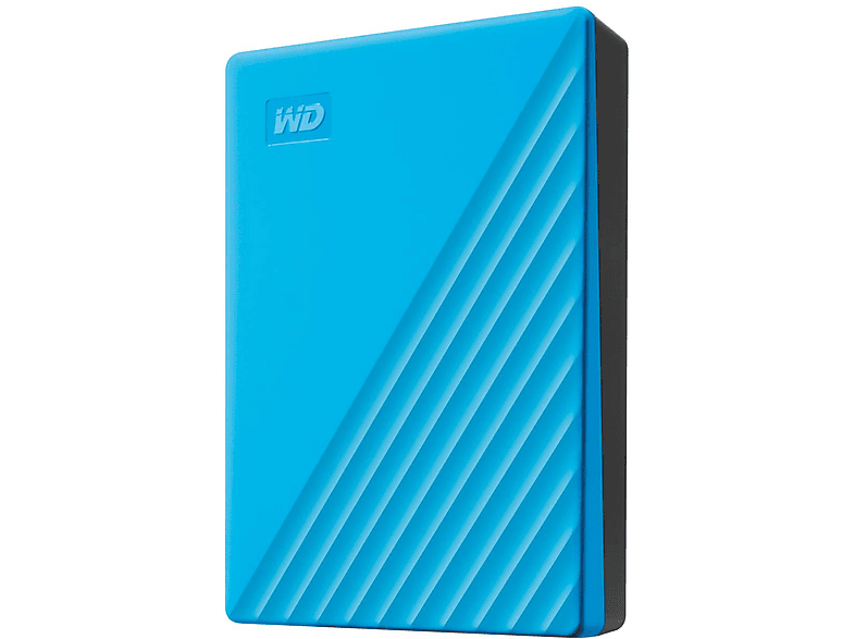 WD My Passport Portátil HDD USB 3.2 Funciona con Chromebook Azul