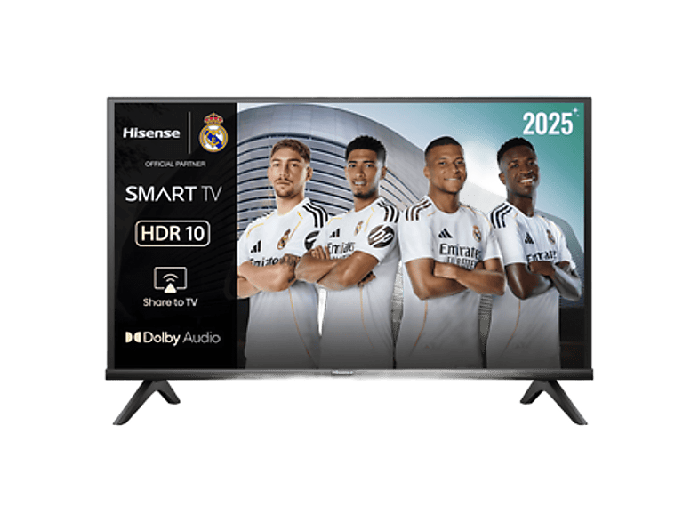 Hisense 32A4Q Full-HD Modo Juego Deportes IA DTS-X & Dolby Audio Negro
