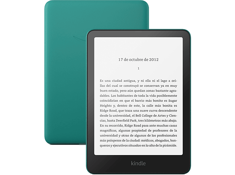 Amazon Kindle Paperwhite 7 16 GB 300 ppi Con publicidad Sin reflejos Autonomía de semanas Verde Jade