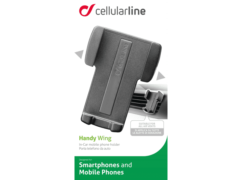 Cellular Line Handy negro ventilación