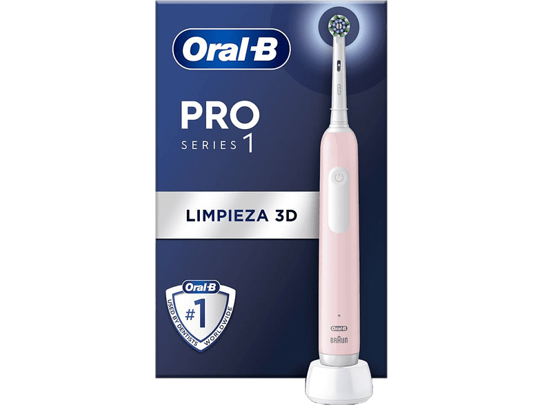 Oral-B Pro Series 1 3 Modos Tecnología 3D Diseñado Por Braun Rosa