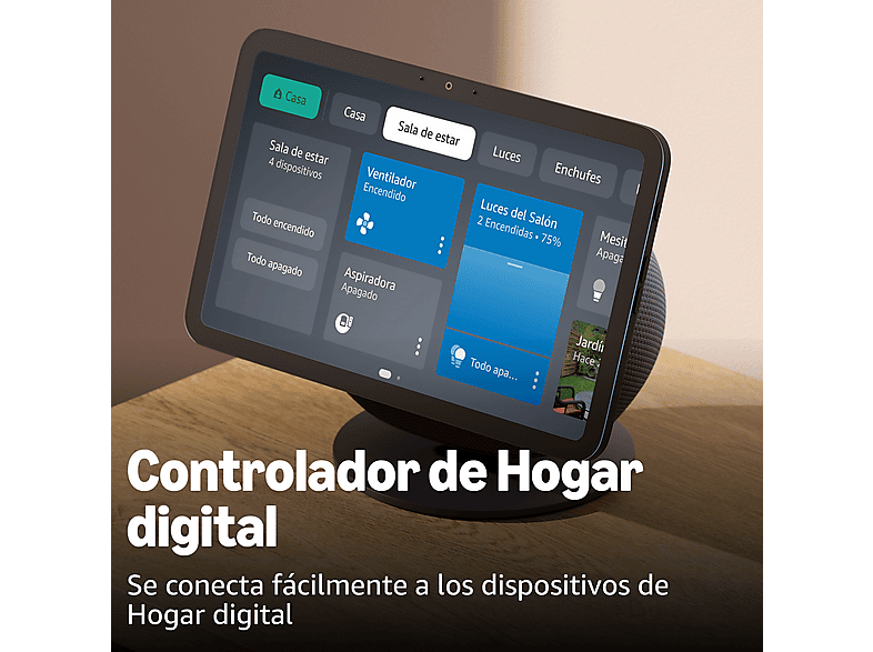 Amazon Echo Show 8 Pantalla Táctil HD 8,7 Cámara de 13MP Audio Espacial Glacier White