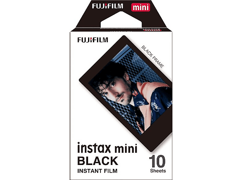 Fujifilm Instax mini marco negro 10 hojas