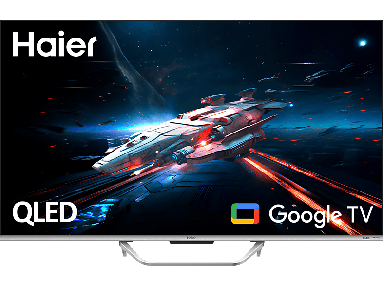 Haier Q8 Series H55Q800UX Smart TV (Google TV) HDR 4K Direct LED Dolby Atmos-Vision Gaming 120 Hz Negro
