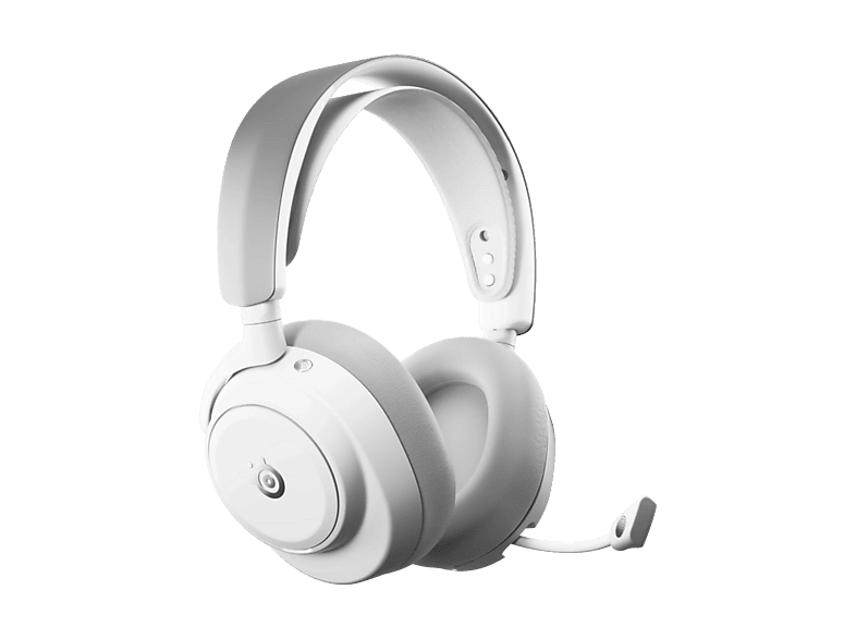 SteelSeries Arctis Nova Pro Omni Cancelación activa de ruido (ANC) Autonomía 30 h Certificado Hi-Res Wireless Blanco