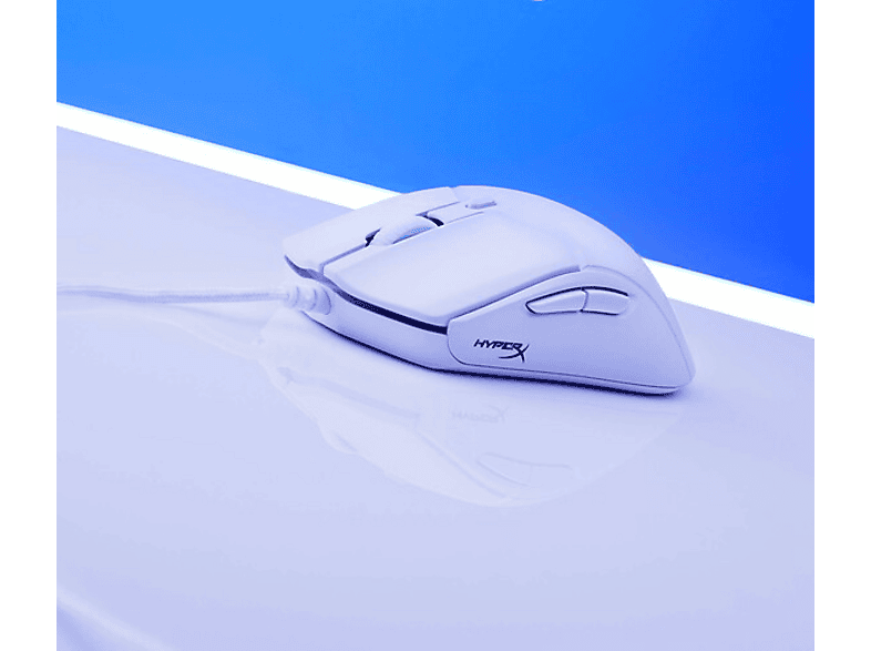 HyperX Pulsefire Haste 2 Por cable 26000 DPI 8000 HZ PS4 PS5 XBOX PC Blanco