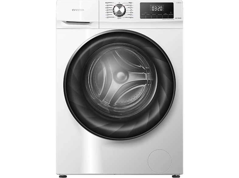 Infiniton WM-Y124AWX 12 kg 1400 rpm 15 Programas Inverter Blanco