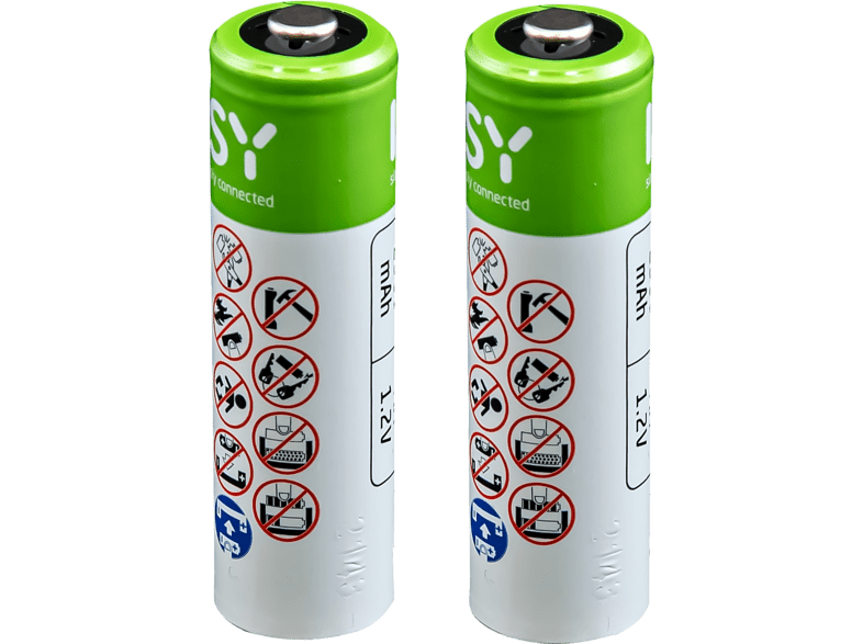 ISY IAB-1003 NiMH - Níquel-Metalhídrido 800 mAh 2 pilas AAA
