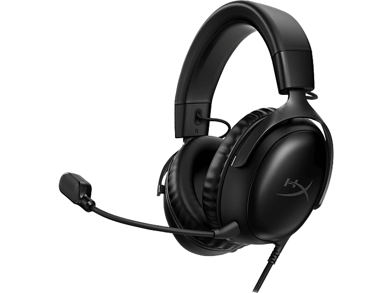 HyperX Cloud III Con cable Audio espacial DTS® Compatible PS5 XBOX Series X|S Switch Mac y móviles Negro
