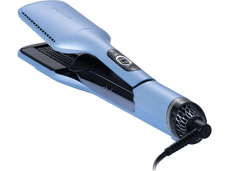 ghd Duet style Cerámica 185 °C Placas inteligentes Wet&Dry Azul Gélido