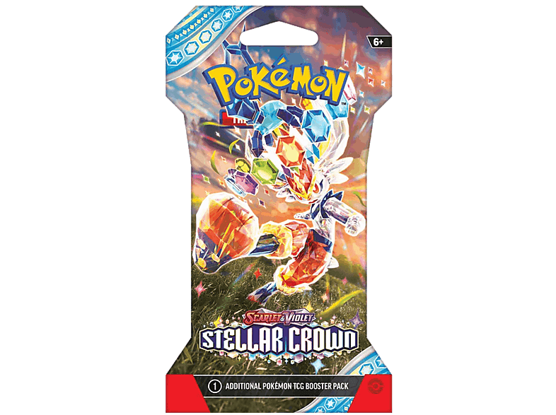 MagicBox Pokémon: Scarlet & Violet 7: Stellar Crown Sleeved Booster Pack (inglés) 10 cartas aleatorias