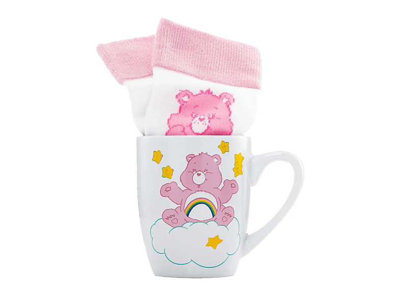 Sherwood Osos amorosos Set de 1 taza 315 ml y 1 par de calcetines talla 36-41