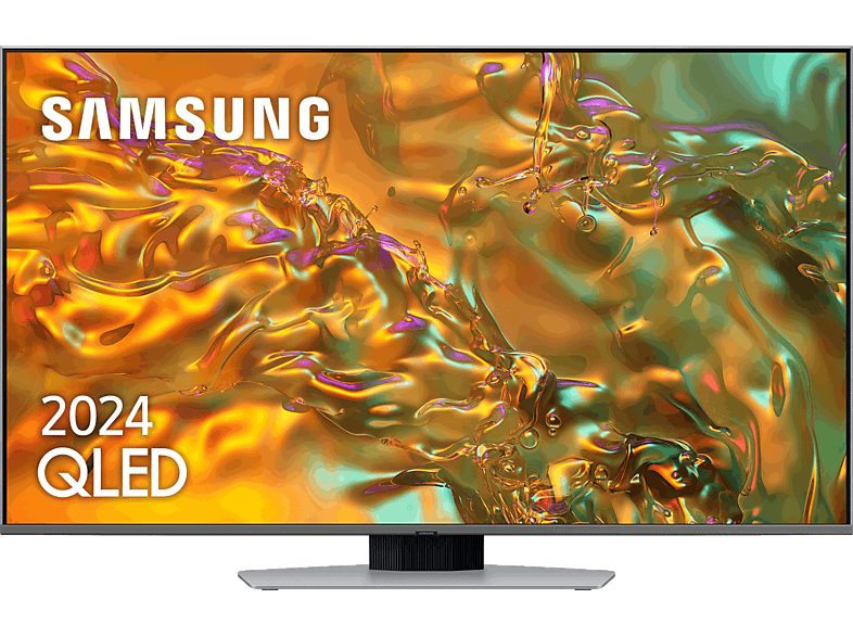 Samsung TQ50Q80DATXXC QLED 4K Procesador NQ4 AI Gen2  Smart TV DVB-T2 (H.265) Eclipse Silver