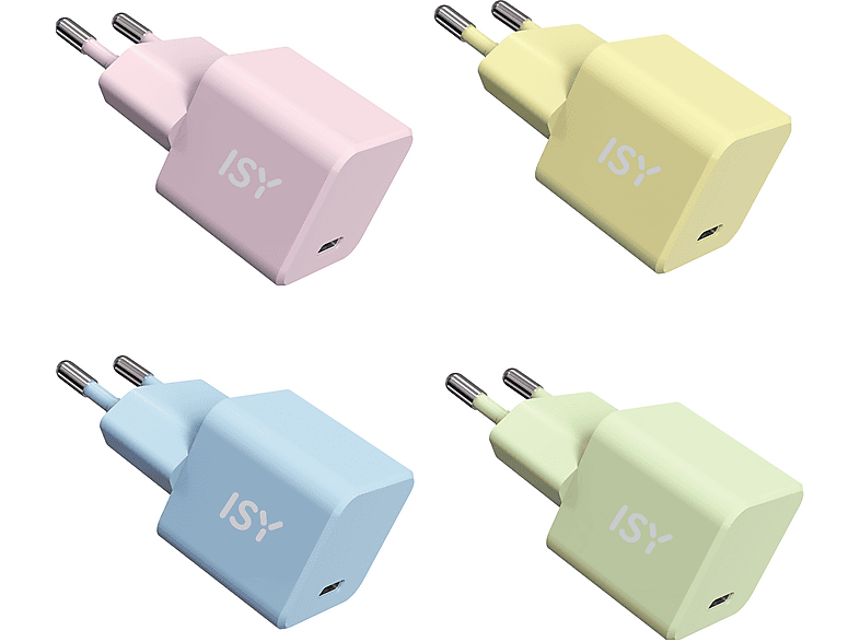 ISY IWC 4020-1-CR USB-C Universal Carga rápida 20W Color Aleatorio
