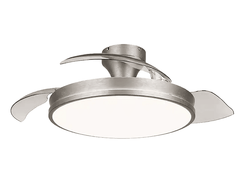 Philips Atlas 35 W 6 Velocidades Aspas retráctiles 106 cm 4500 lúmenes regulables Mando a distancia Níquel Mate