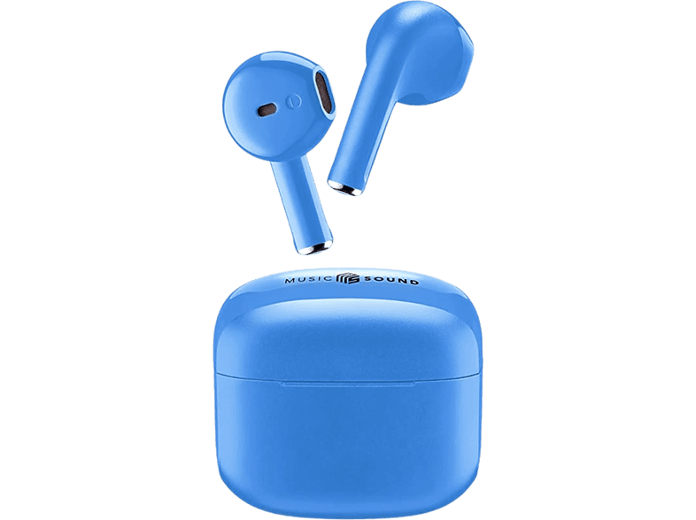 Music Sound BTMSTWSSWAGU De cápsula Bluetooth  Autonomía de hasta 20 h Azul cielo