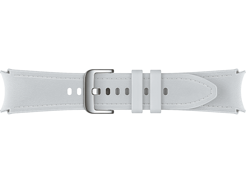 Samsung ET-SHR96LSEGEU Para Galaxy Watch 6 M/L 20 mm Cuero vegano Plata