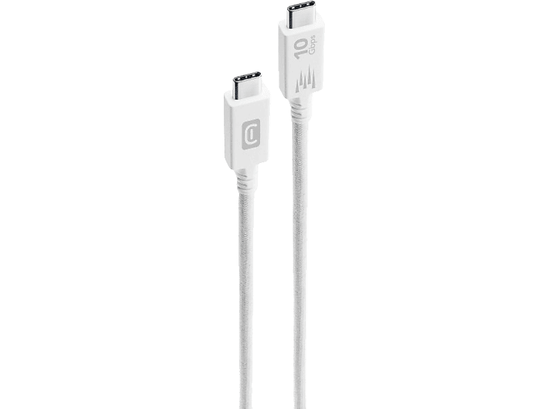 CellularLine USBDATA31C2C1MW 150 cm De USB-C a USB-C Blanco