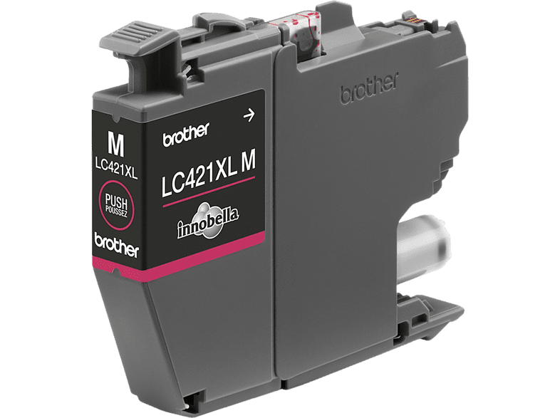 Brother LC421XLM Tinta Magenta Rendimiento de hasta 500 páginas Magenta