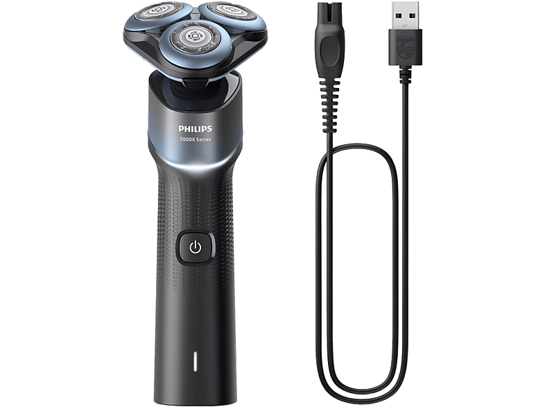 Philips X5006/00 Autonomía de 50 min Carga rápida Lavable Afeitado en seco/húmedo Tecnología SkinGlide Anticorrosión Negro