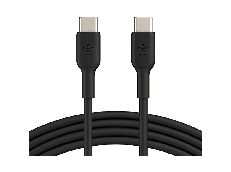 Belkin Cable USB-C a USB-C de 60 W 1 m Universal Carga Rápida Negro